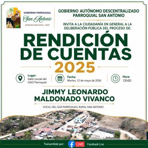 INVITACION SR LEONARDO MALDONADO
